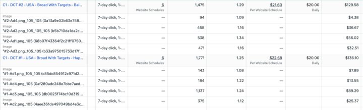 DCT Ads Not Tracking