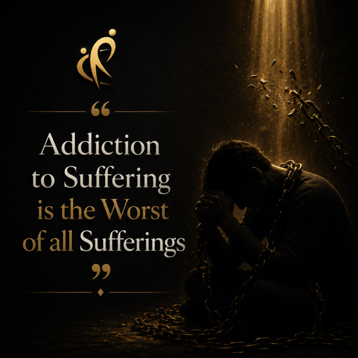 "Addiction to Suffering is the Worst of all Sufferings" — Ruble Chandy