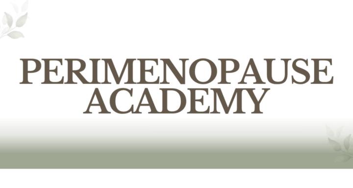 The Perimenopause Academy 