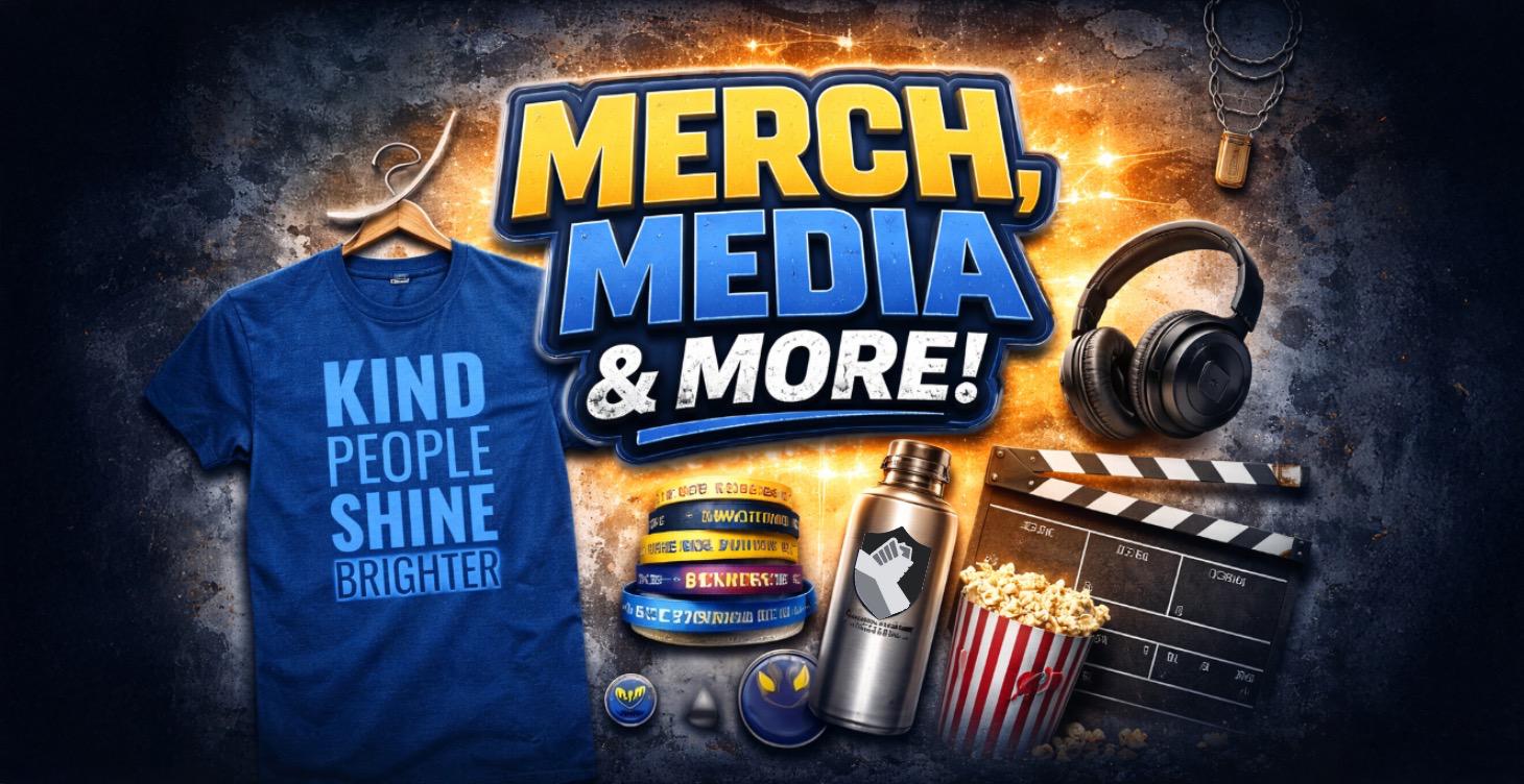 Merch, Media, and More