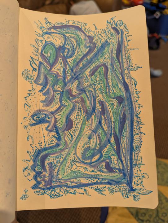 Drawings from last night ✌️💚🐦