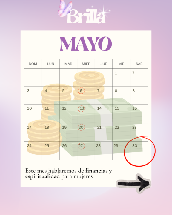 Mayo finanzas en brilla 