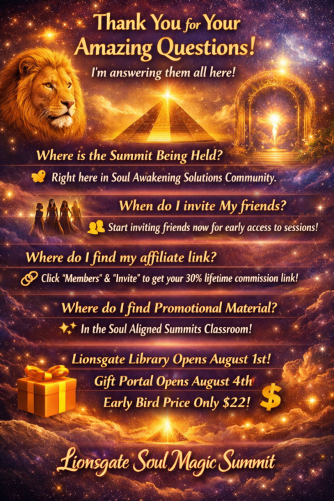 UPDATE: Lionsgate Soul Magic Summit
