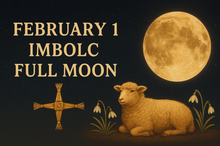   🌕 Imbolc Full Moon Circle – February 1 🌱