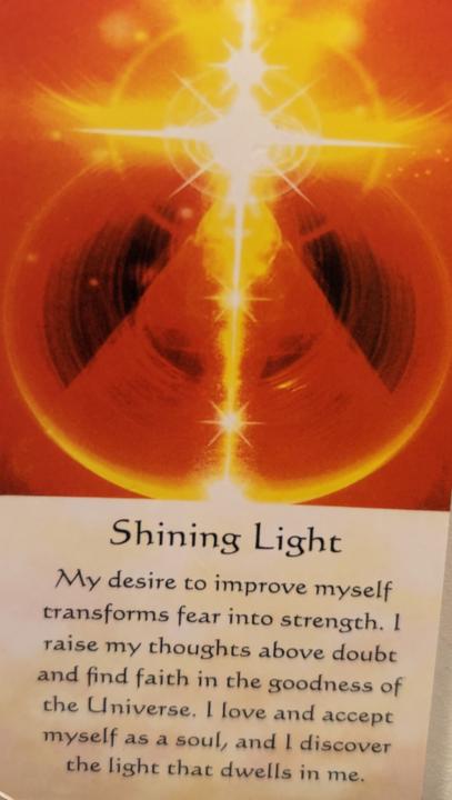 My orange oracle cards 🧡