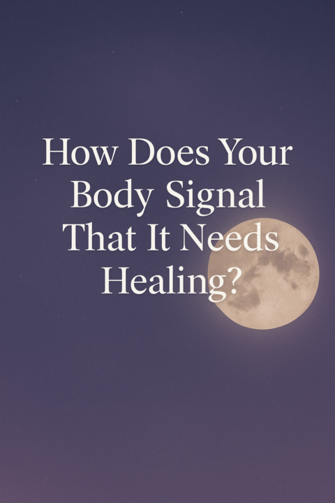 How Does Your Body Signal That It Needs Healing?