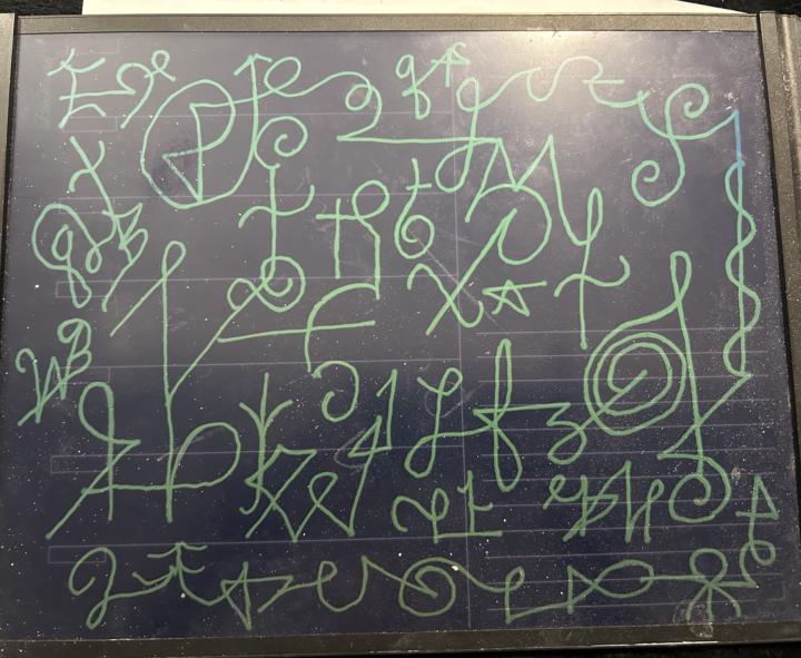 Automatic writing/drawing