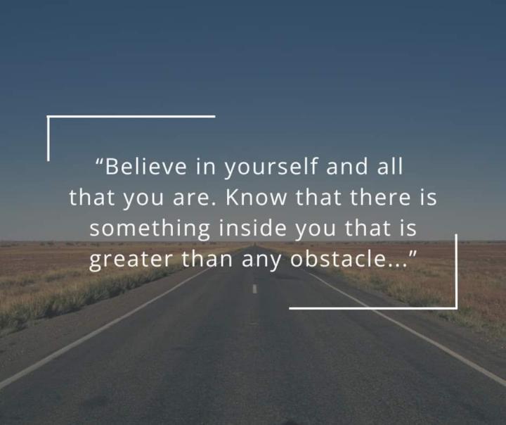 The Strongest Force in Humans Is That We Must Act in a Way That Consistently Matches Our Thinking