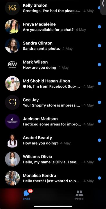 Facebook update/bot traffic?