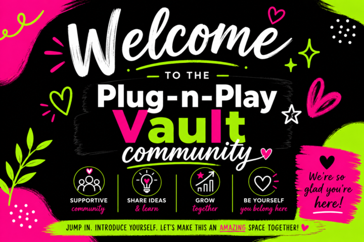 WELCOME TO THE COMMUNITY