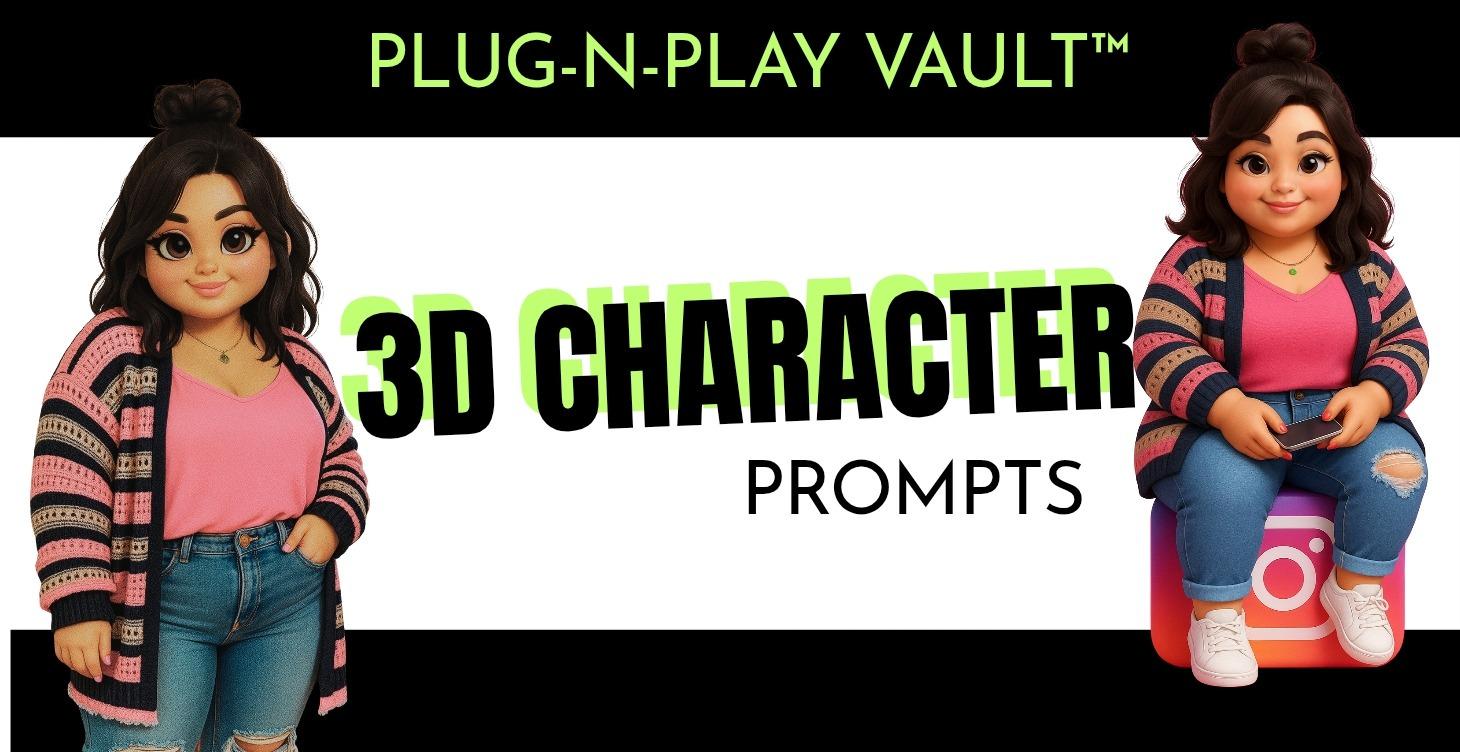 AI 3D Character Prompts
