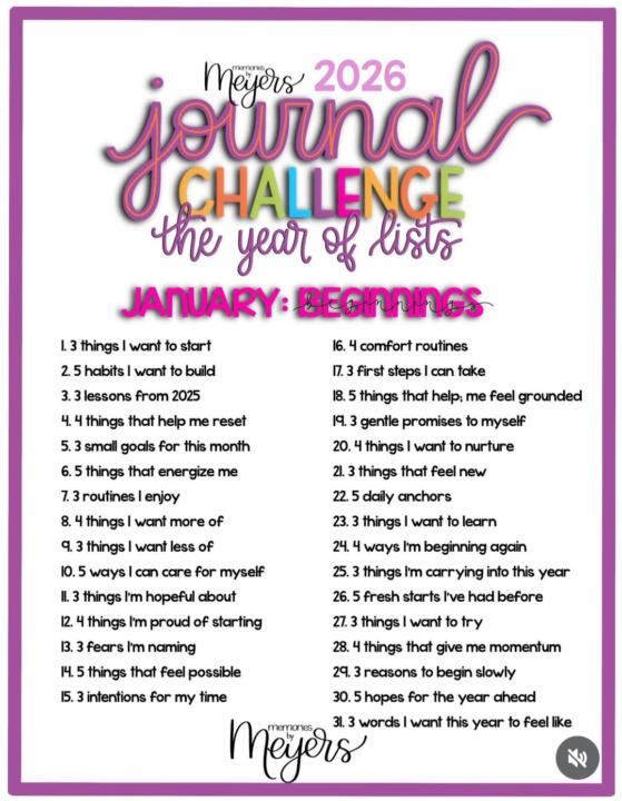 Who loves journal challenges? 🙋‍♀️📓