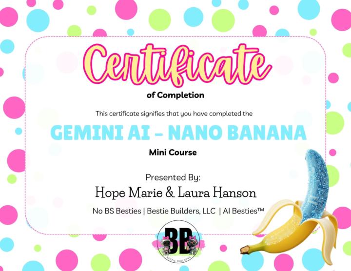 Nano Cert!