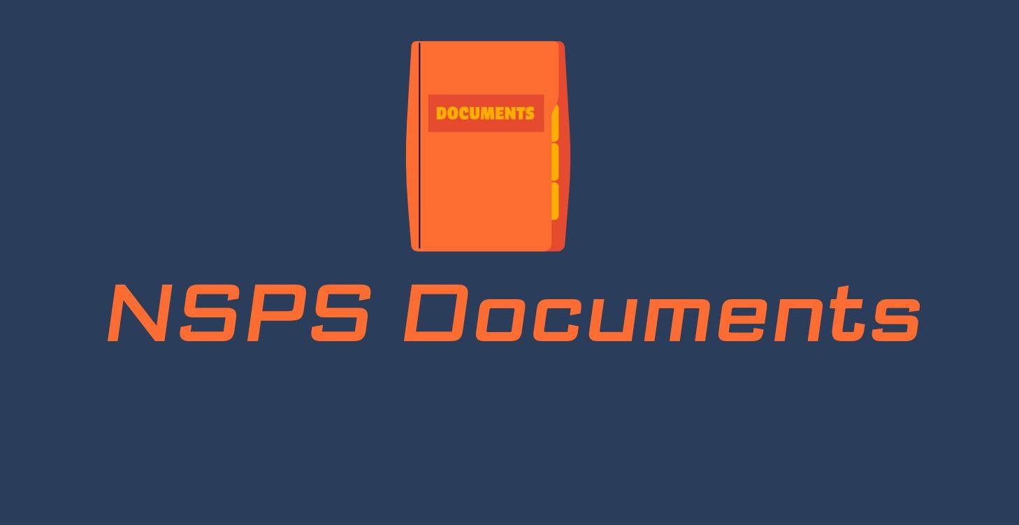 NSPS Documents