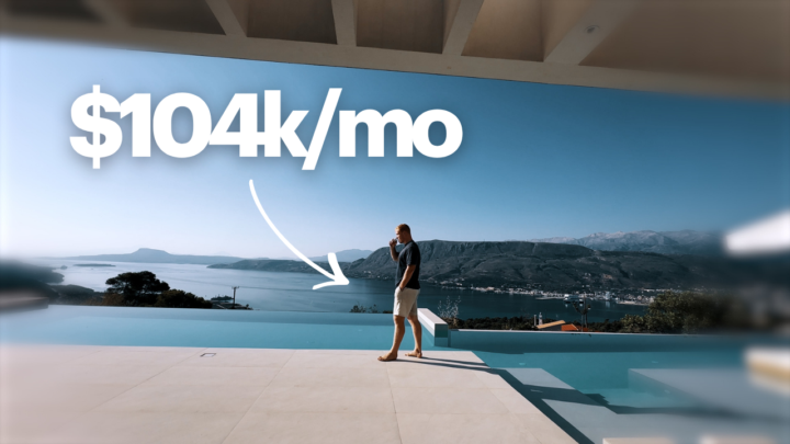 He went from £300 in his bank to $104k/month in 9 months.
