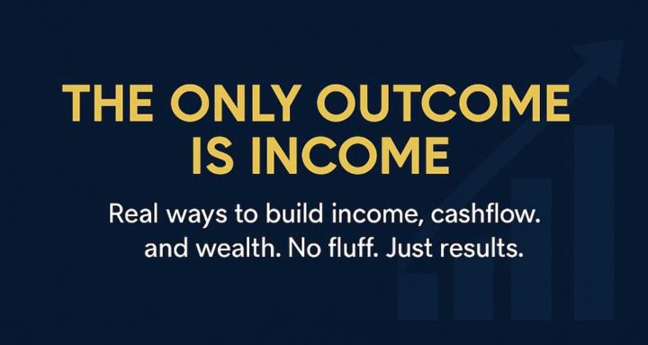 The Only Outcome is Income