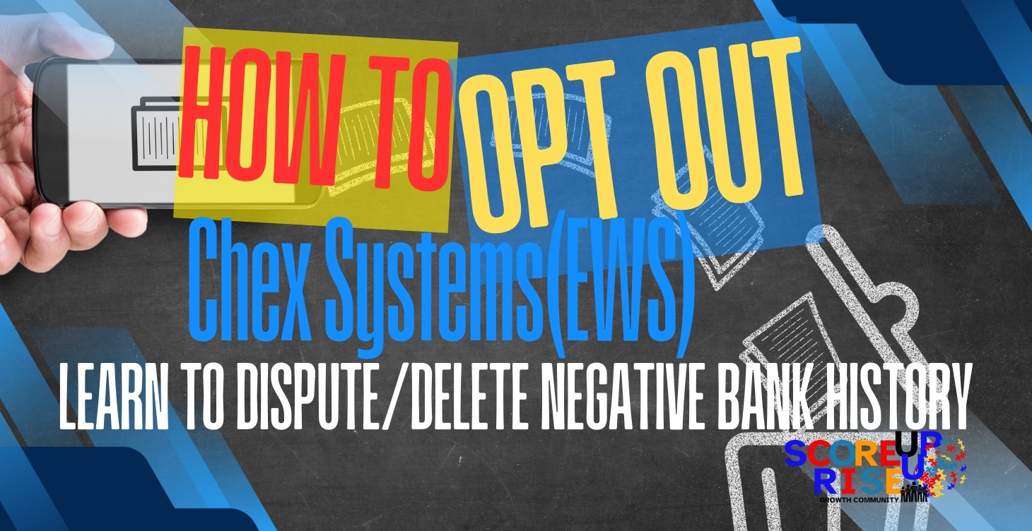 How to opt out of ChexSystems