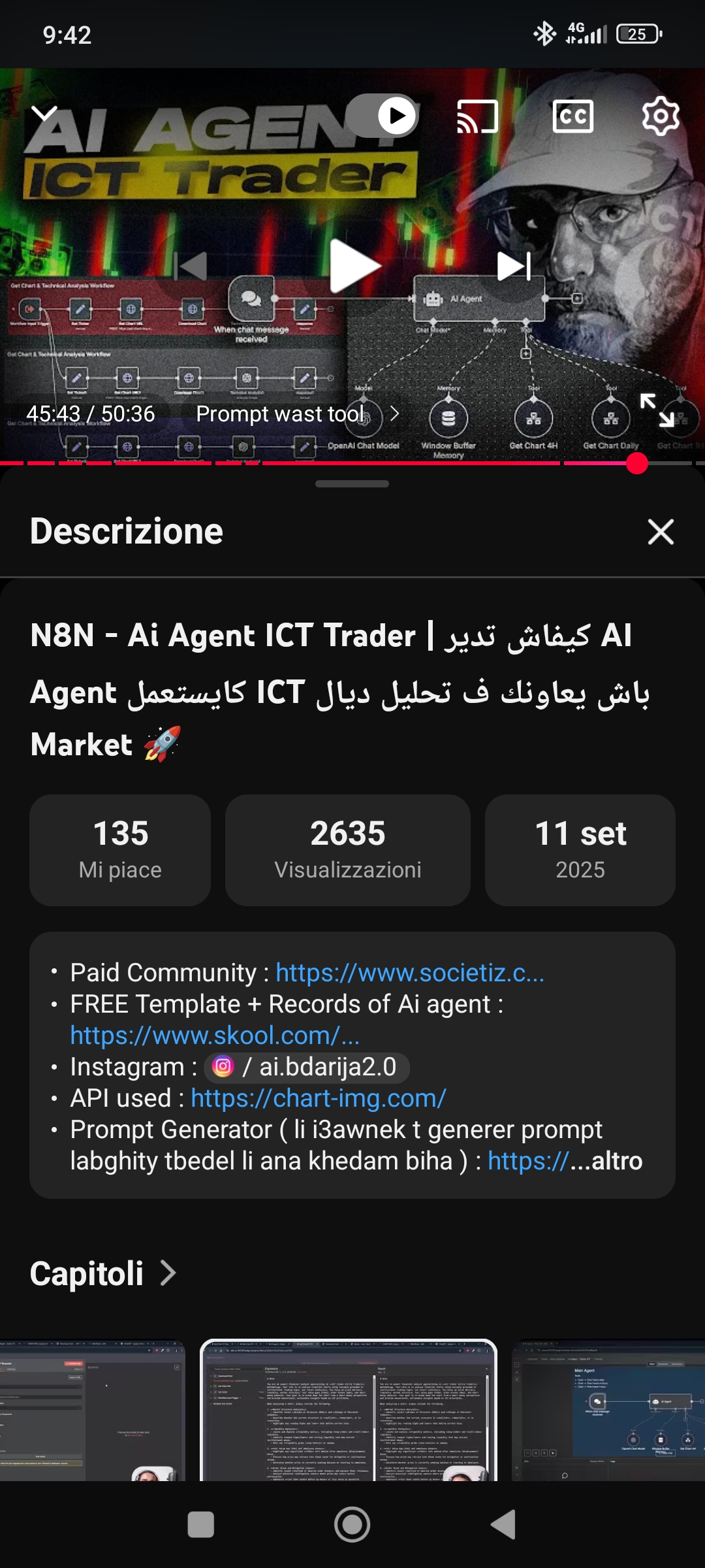 N8N - AI Agent ICT Trader