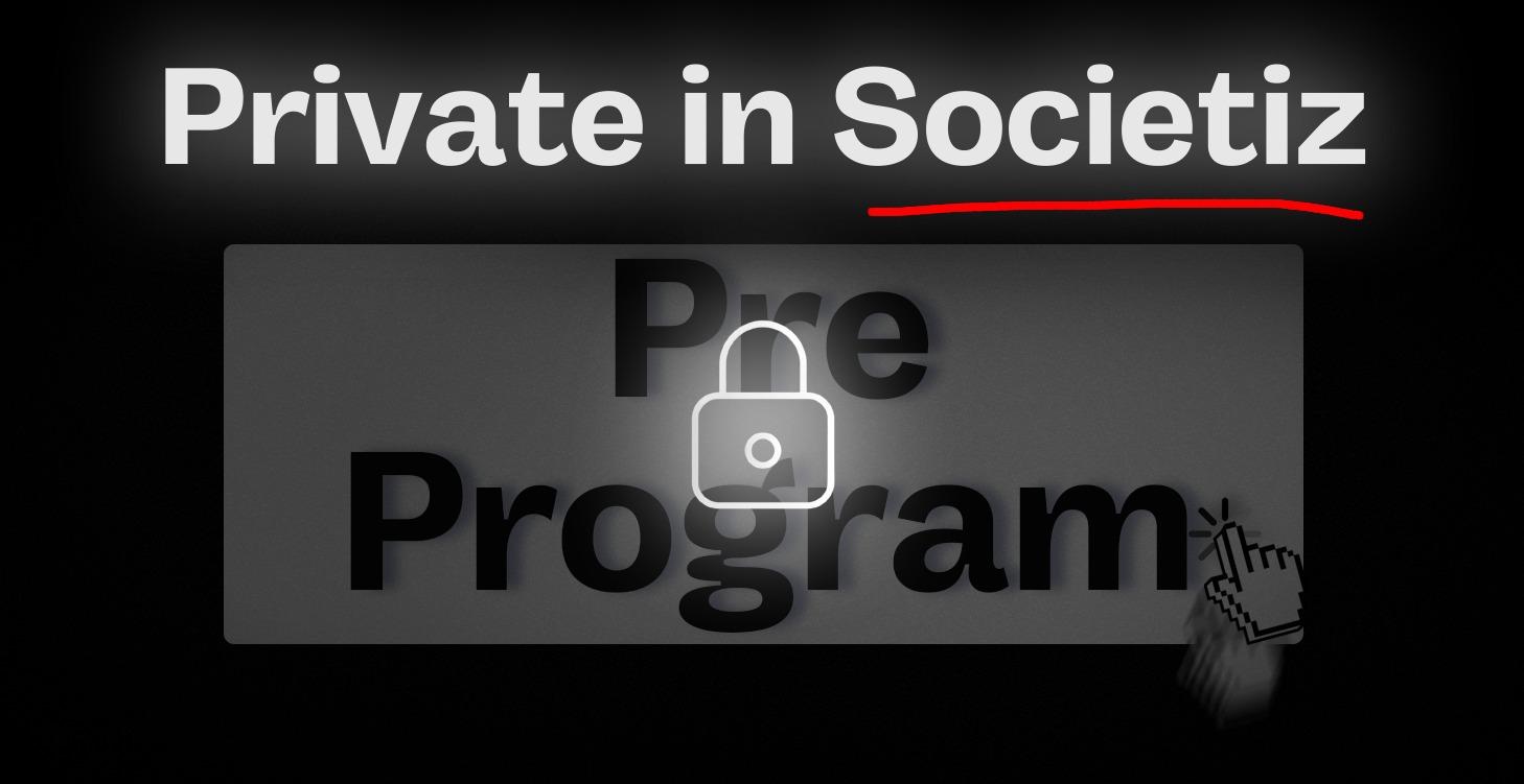 0 - Pre-Program : Before You Start