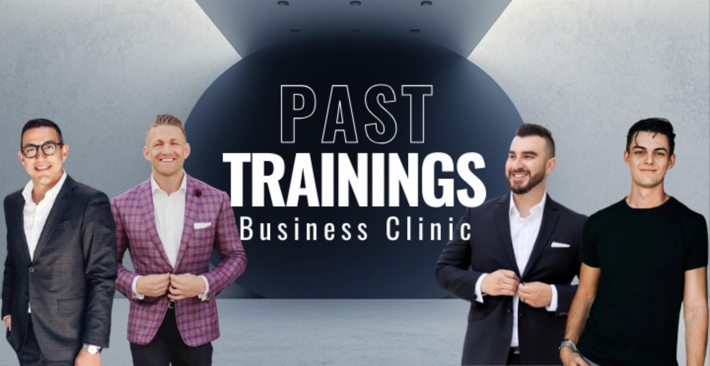 🎬 Past Trainings