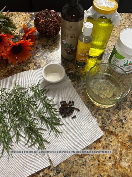 Rosemary and Cloves Hair Growth Oil