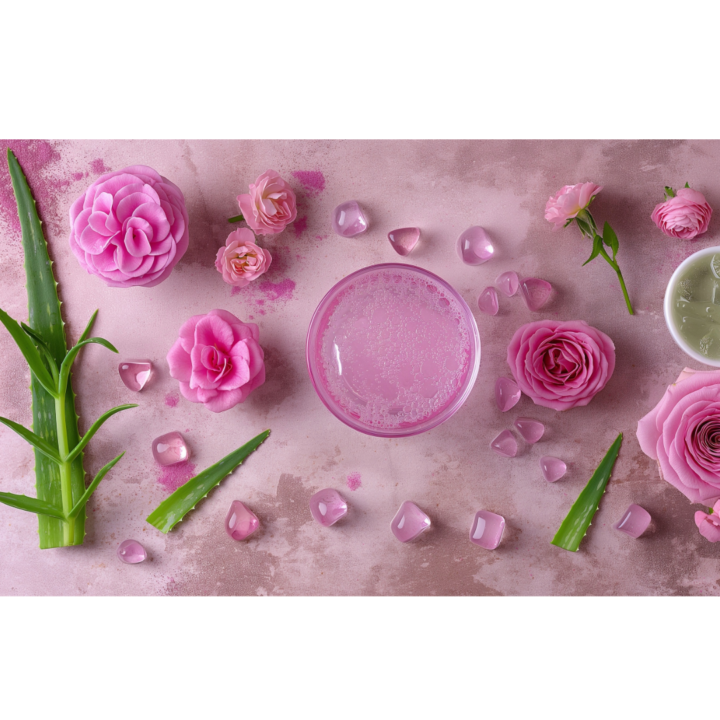 Aloe Rose Skin Soother Gel