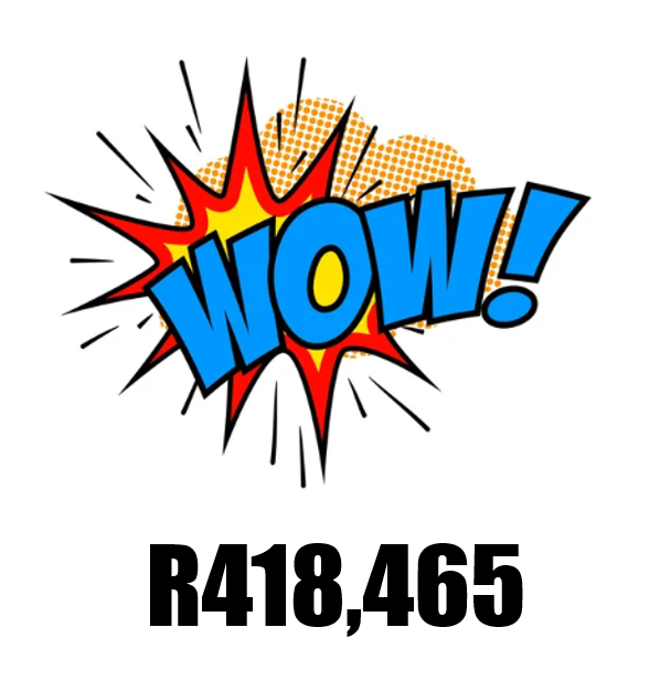 🚀 MASSIVE PORTFOLIO GROWTH – R418,465! 🚀