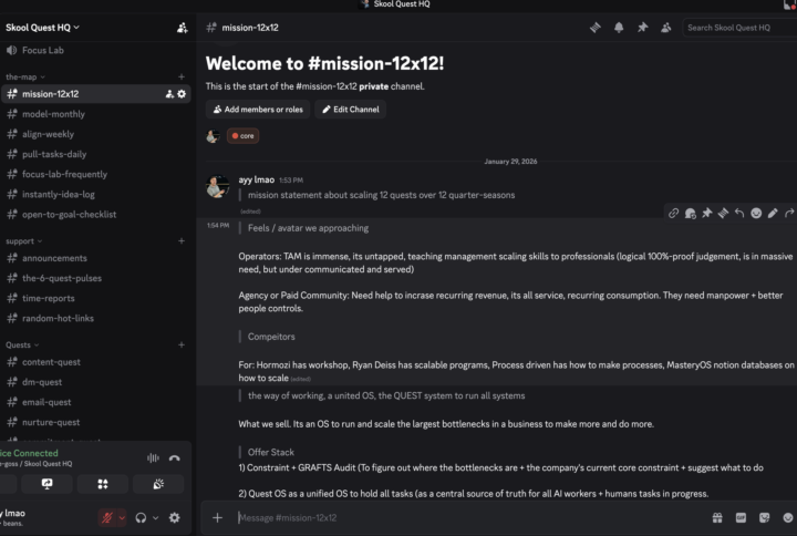 Discord is Live (I am in the voice channel every day)