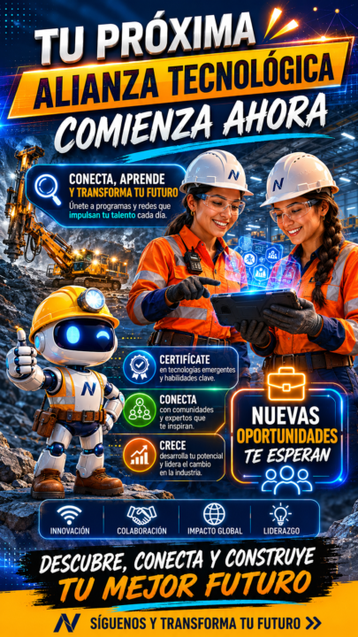 🚀🤖 ¡El futuro de la minería se construye con conocimiento, innovación y colaboración!