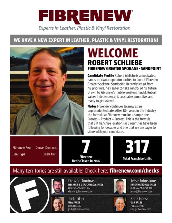 Fibrenew Deal Announcement – 1 New Franchise Partner!