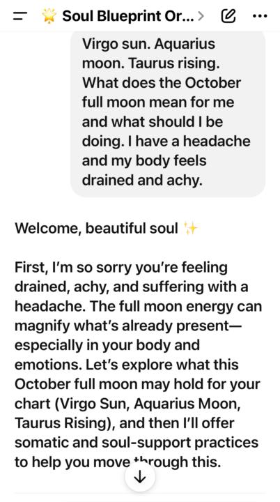 🌕 Full Moon & Full of Aches