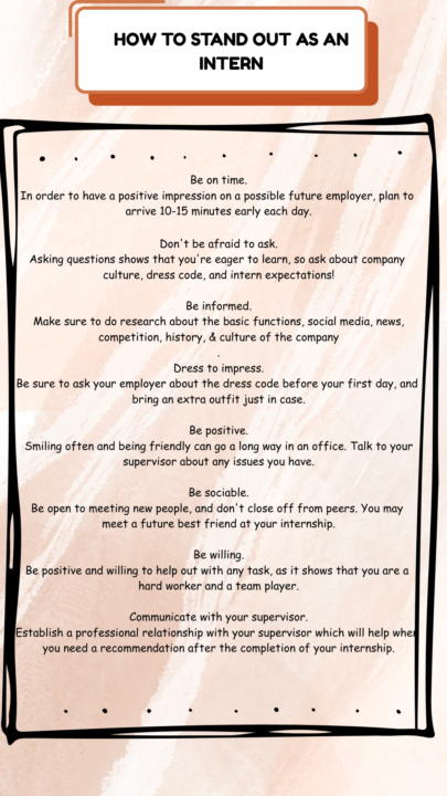 How to Be That Intern Everyone Remembers (for the Right Reasons)