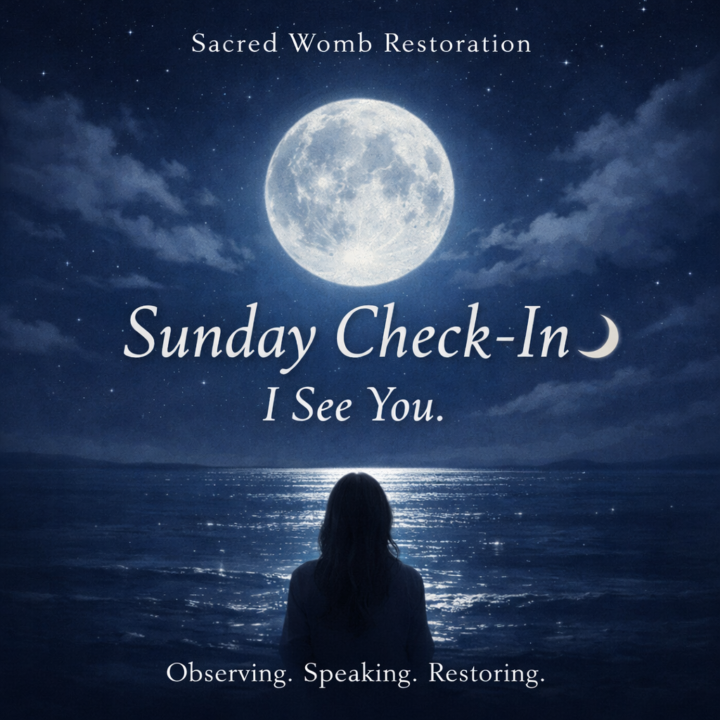 Sunday Check-In 🌙