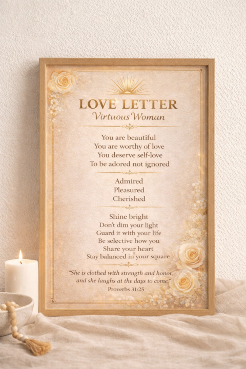 A Love Letter to the Virtuous Woman