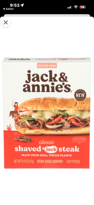 Plant based cheesesteak yummy 😋 