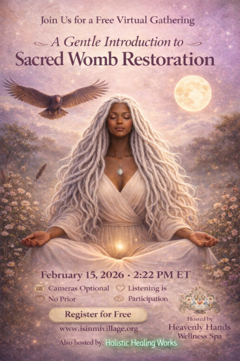 🌿 A Gentle Introduction to Sacred Womb Restoration (Virtual Gathering)