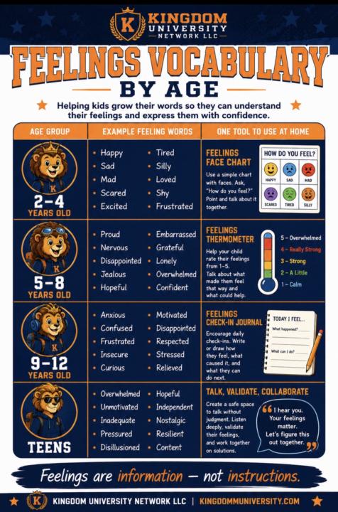 Teaching Your Child To Name What They Feel