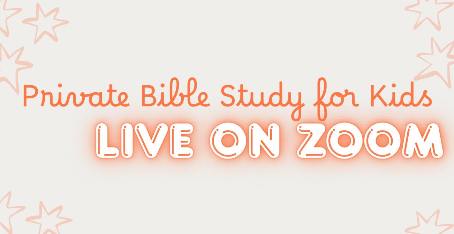 Private Bible Study for Kids