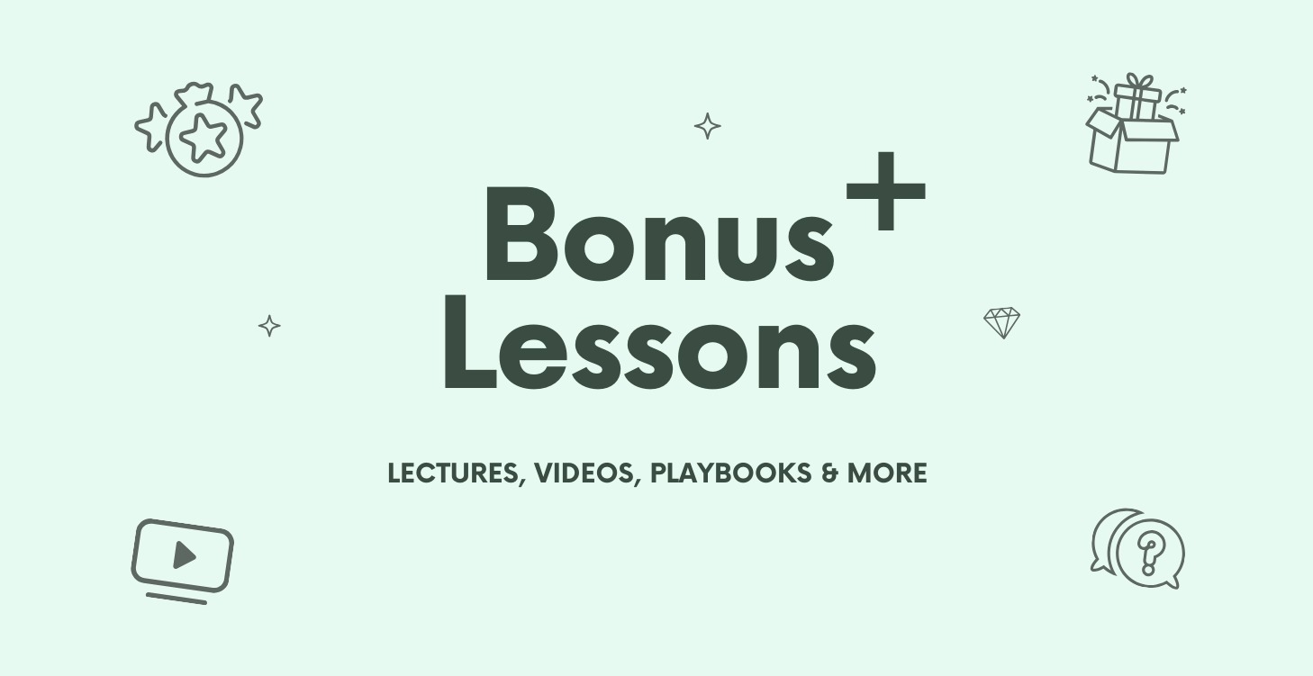 Bonus Lessons