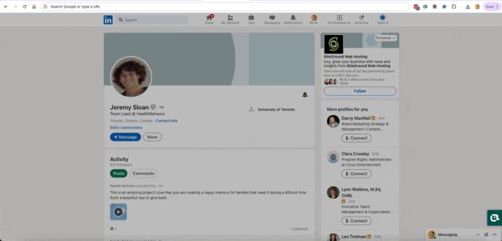 Share Your LinkedIn "Before" and "After" Screenshot