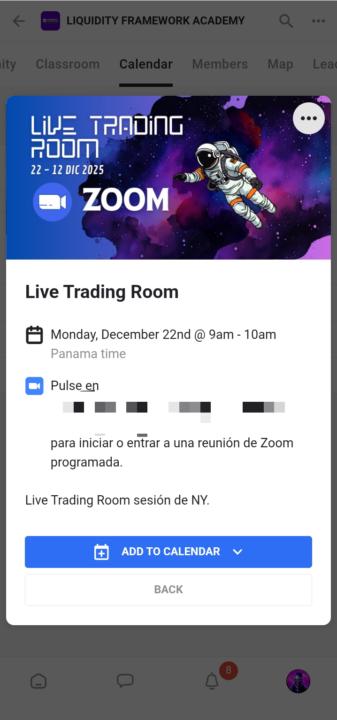 Live trading Room
