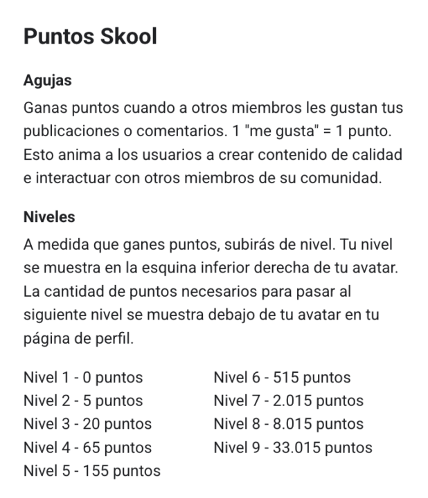 COMO SUBIR DE NIVEL?