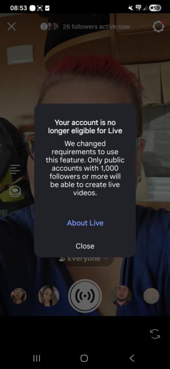 Instagram Live Hack