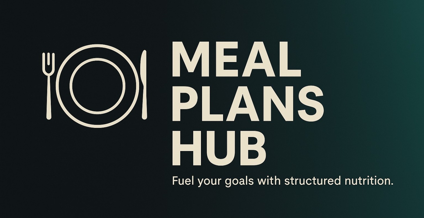 🍎 Meal Plans Hub