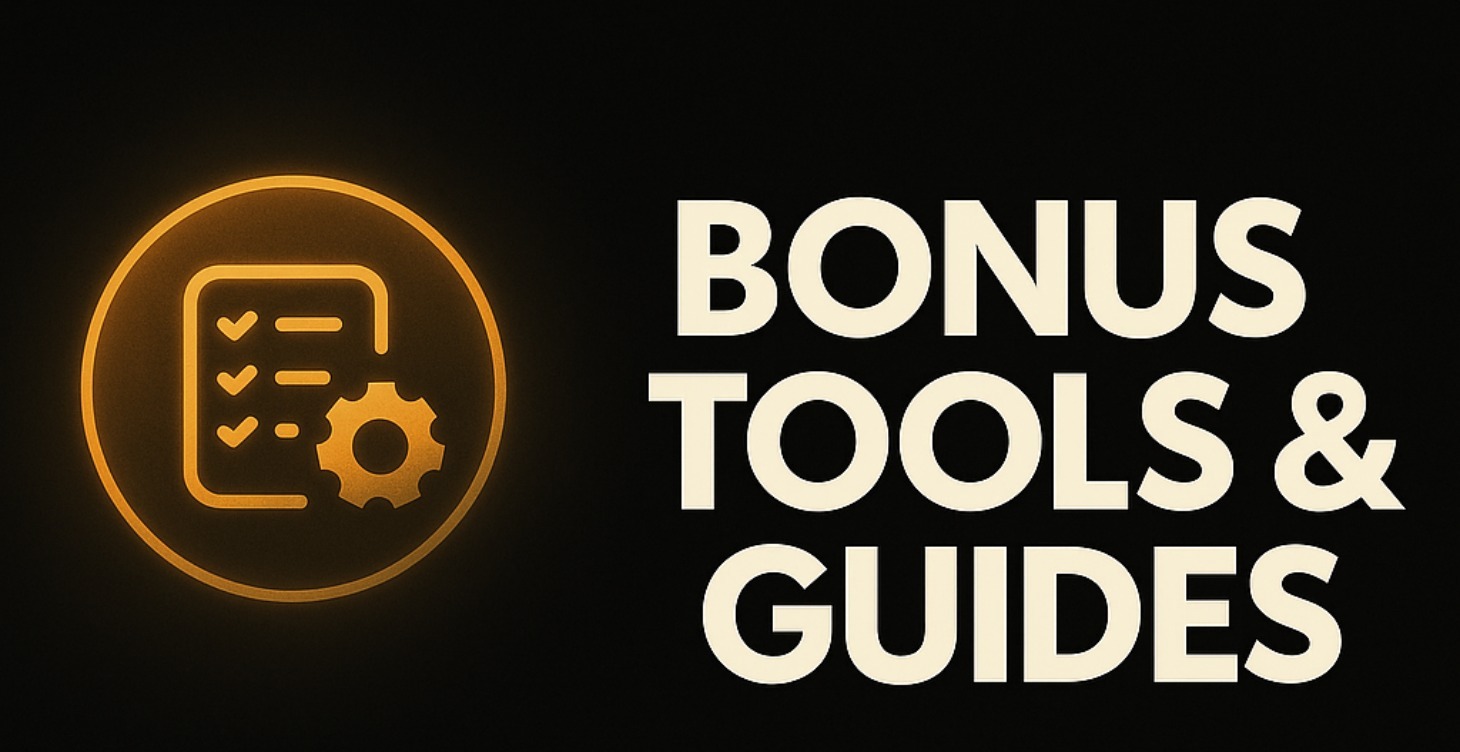 Bonus Tools
