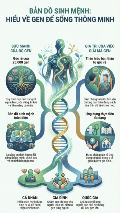 Biết ơn vì đã đủ duyên biết đến tấm bản đồ sinh mệnh