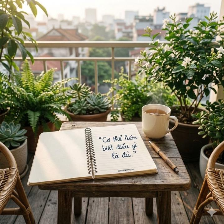 Lắng nghe cơ thể để sống khỏe hơn 