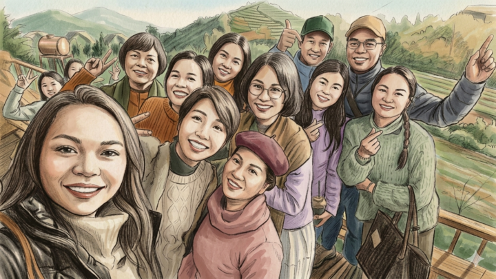 Tôi thấy mình thật may mắn 