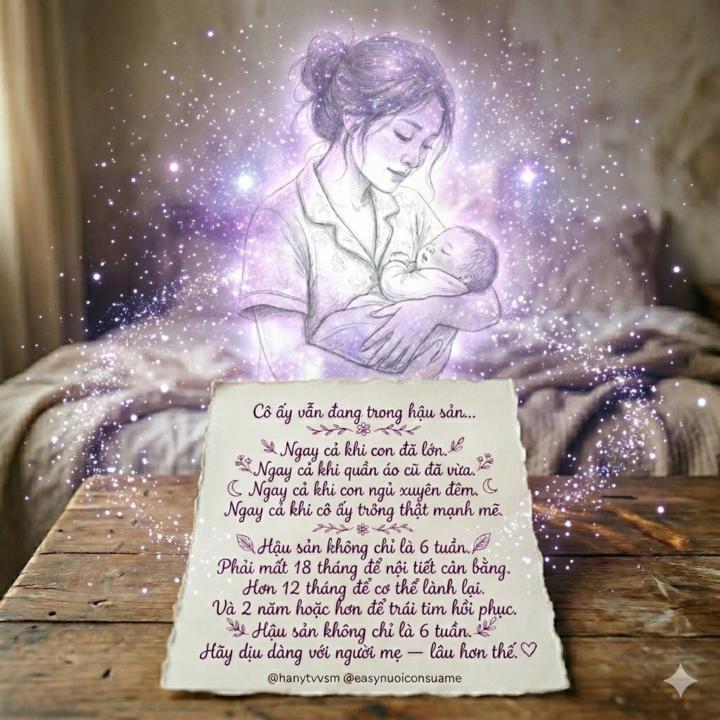 🌫 Cô ấy vẫn đang ở trong hậu sản…