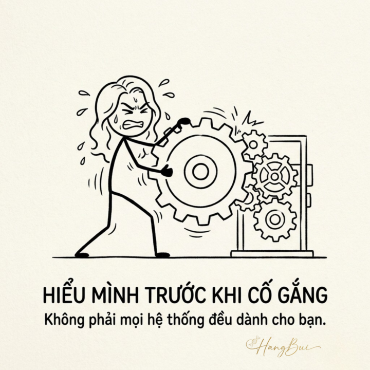 Có một giai đoạn trong cuộc đời, tôi luôn cảm thấy mình đang đi… hơi lạc hướng.